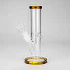 8" Glass Straight Bong [PIP508]