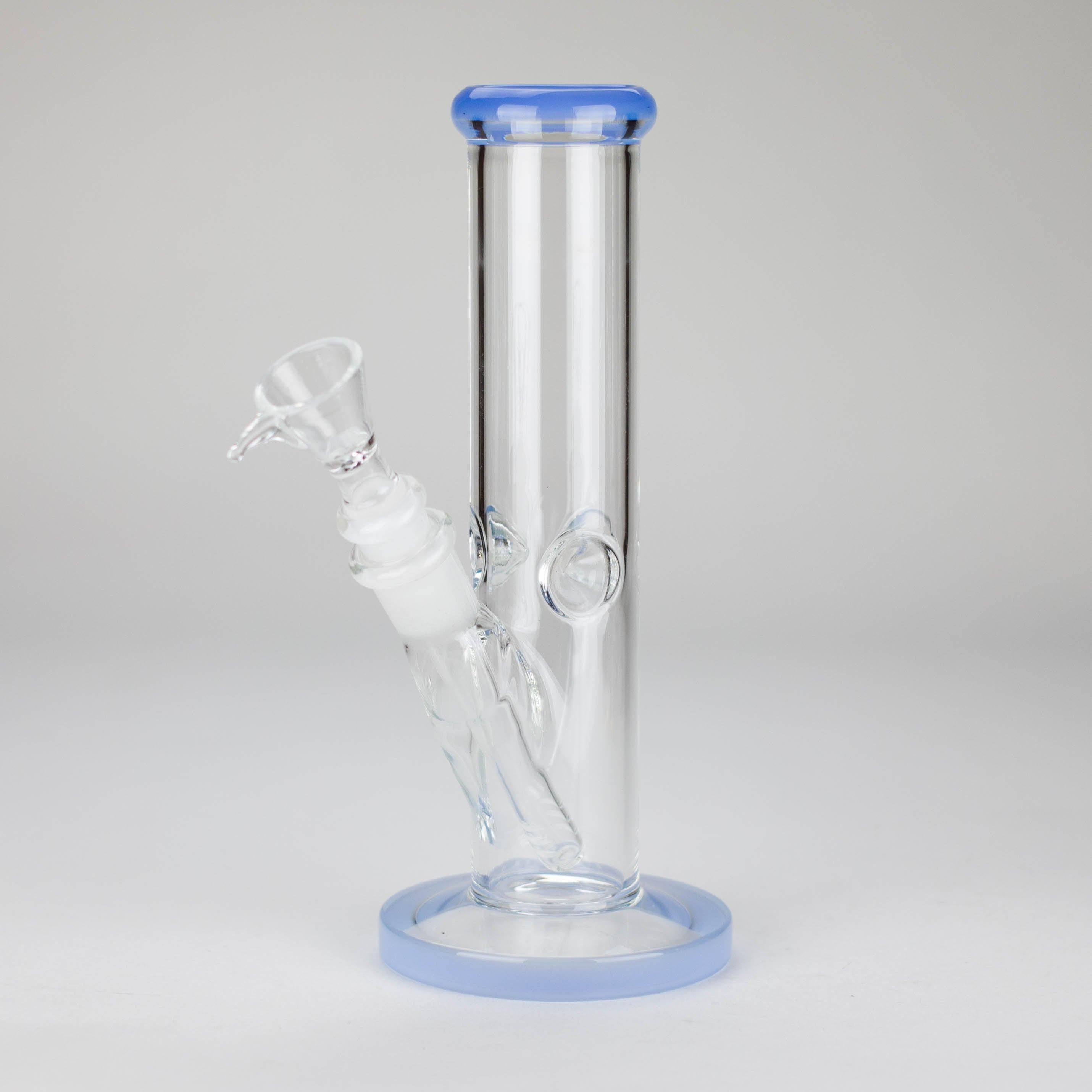 8" Glass Straight Bong [PIP508]