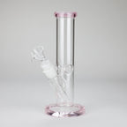 8" Glass Straight Bong [PIP508]