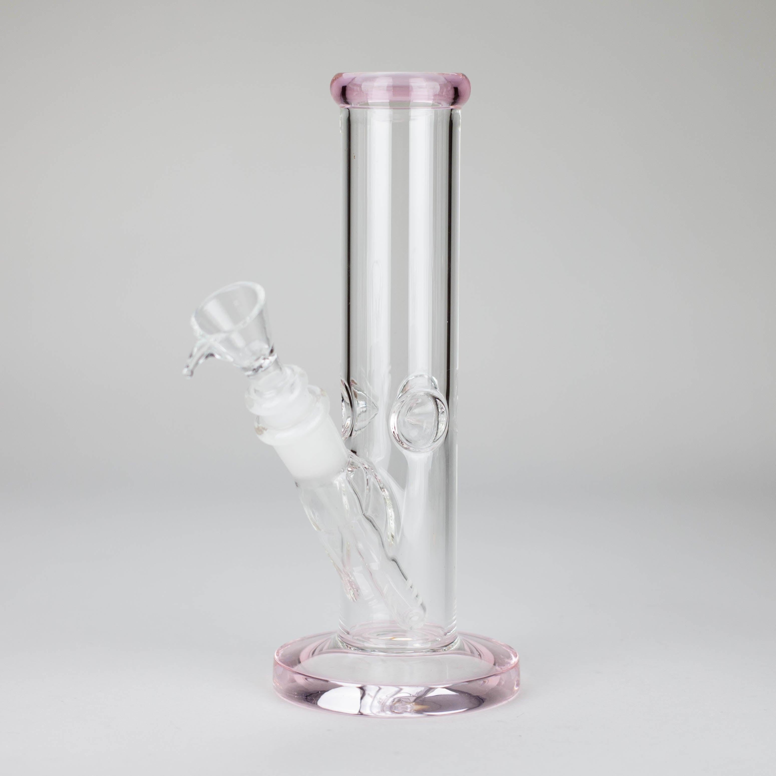 8" Glass Straight Bong [PIP508]