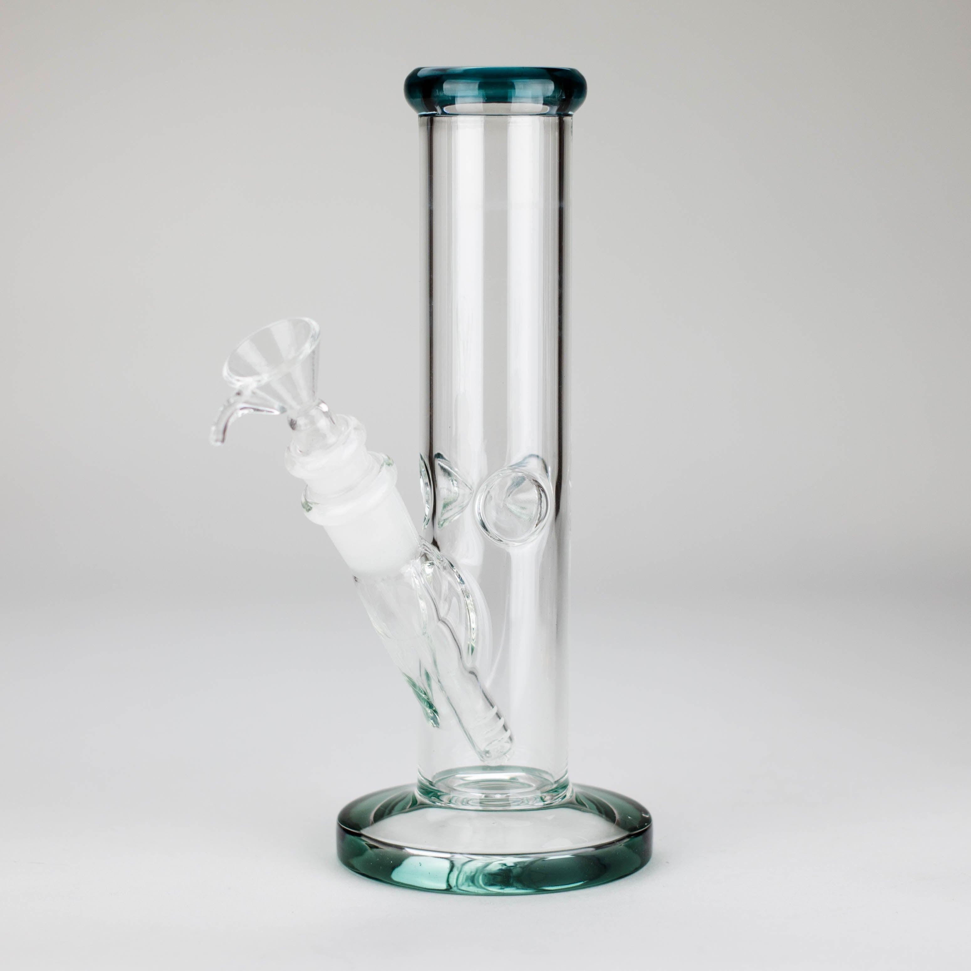 8" Glass Straight Bong [PIP508]
