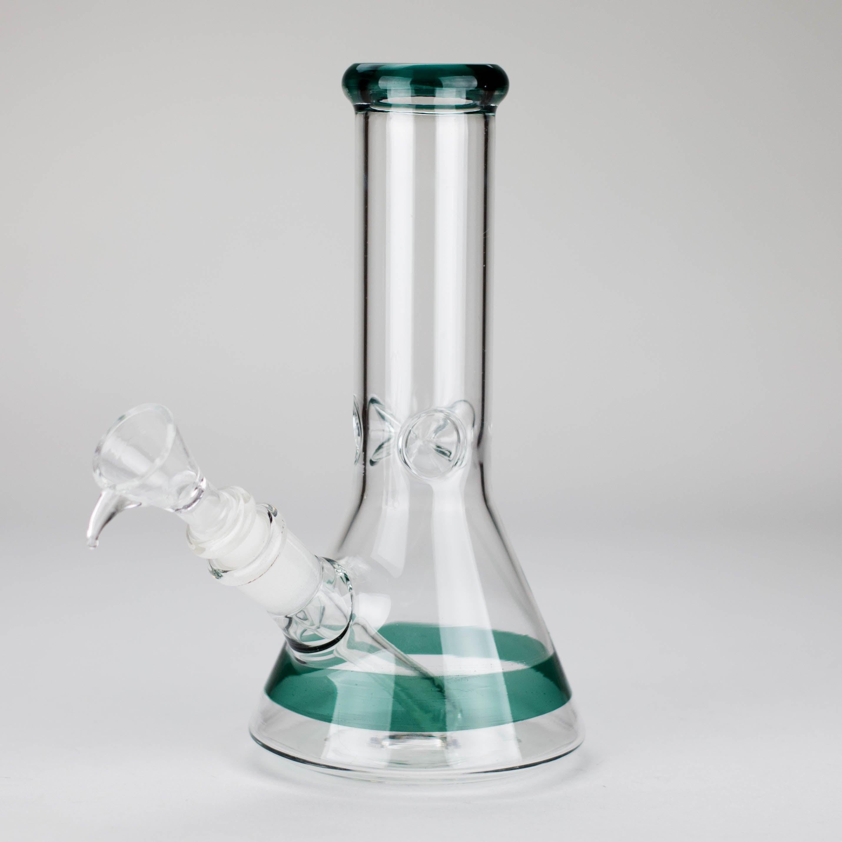 8" Glass Beaker Bong [PIP507]