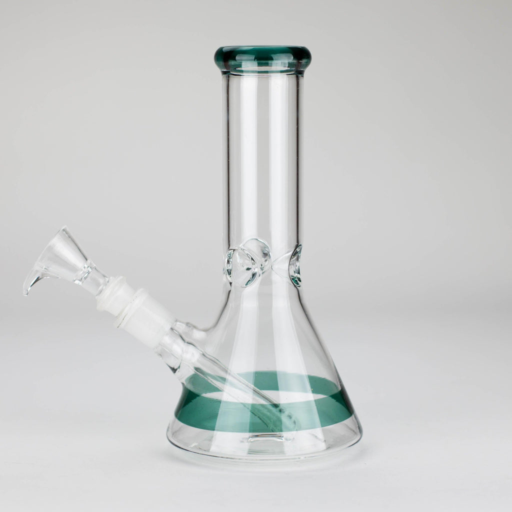 8" Glass Beaker Bong [PIP507]