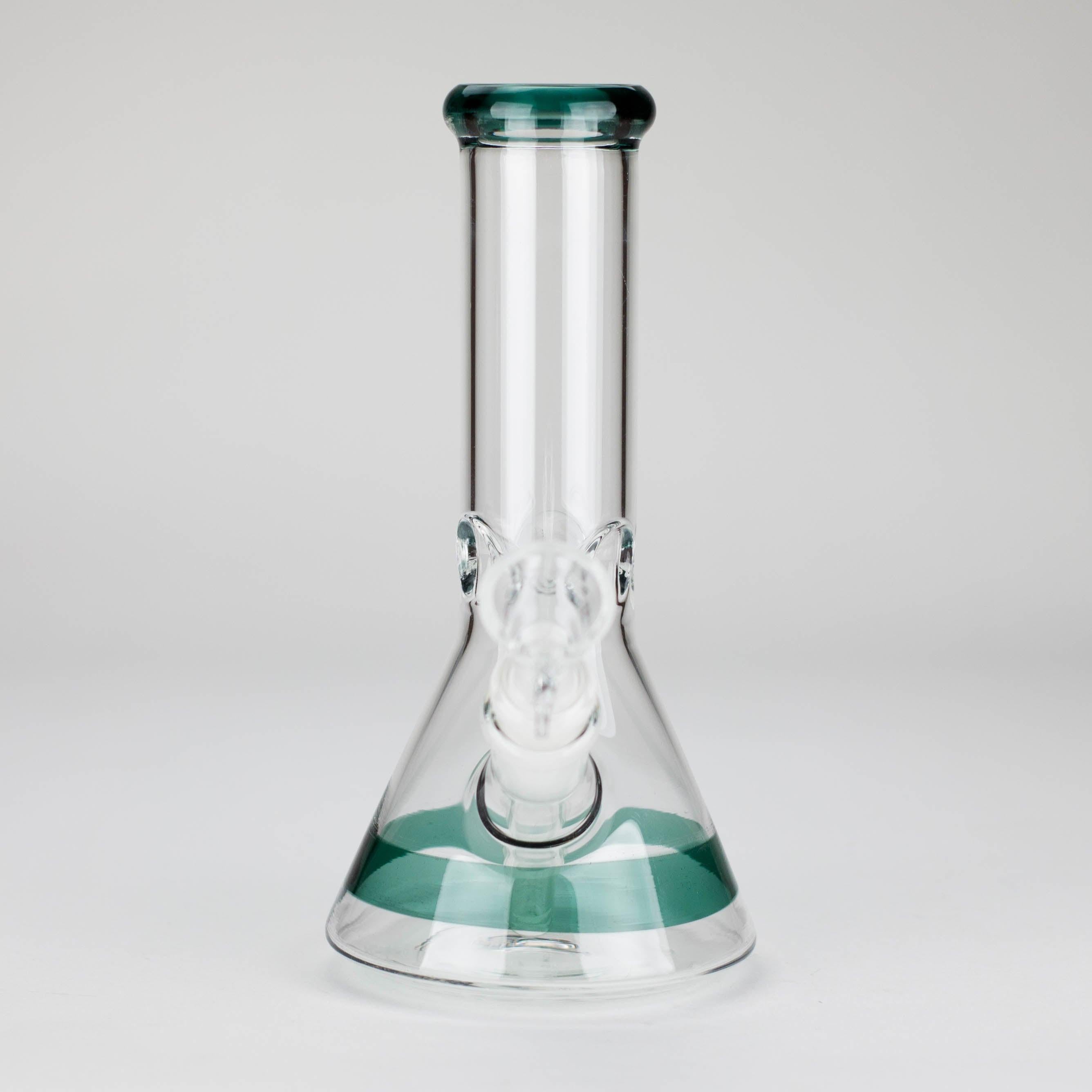 8" Glass Beaker Bong [PIP507]
