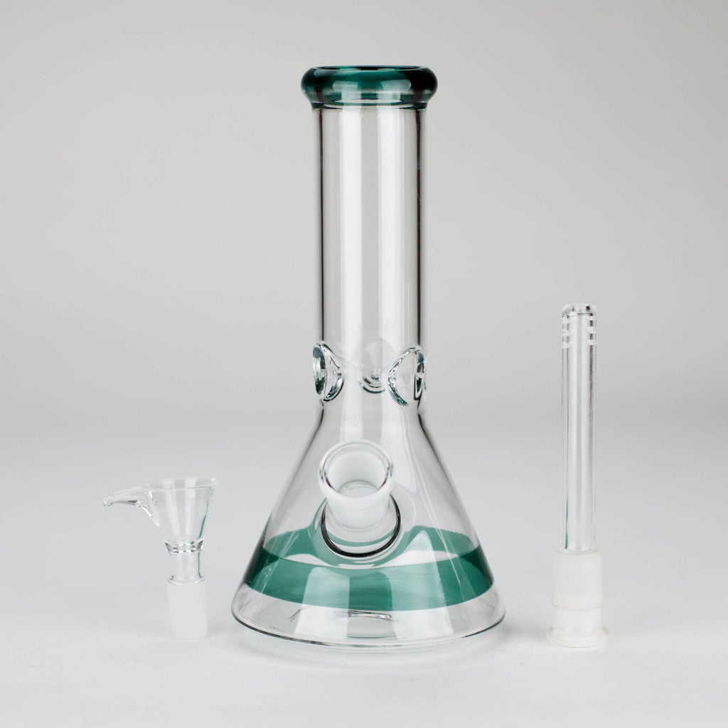 8" Glass Beaker Bong [PIP507]