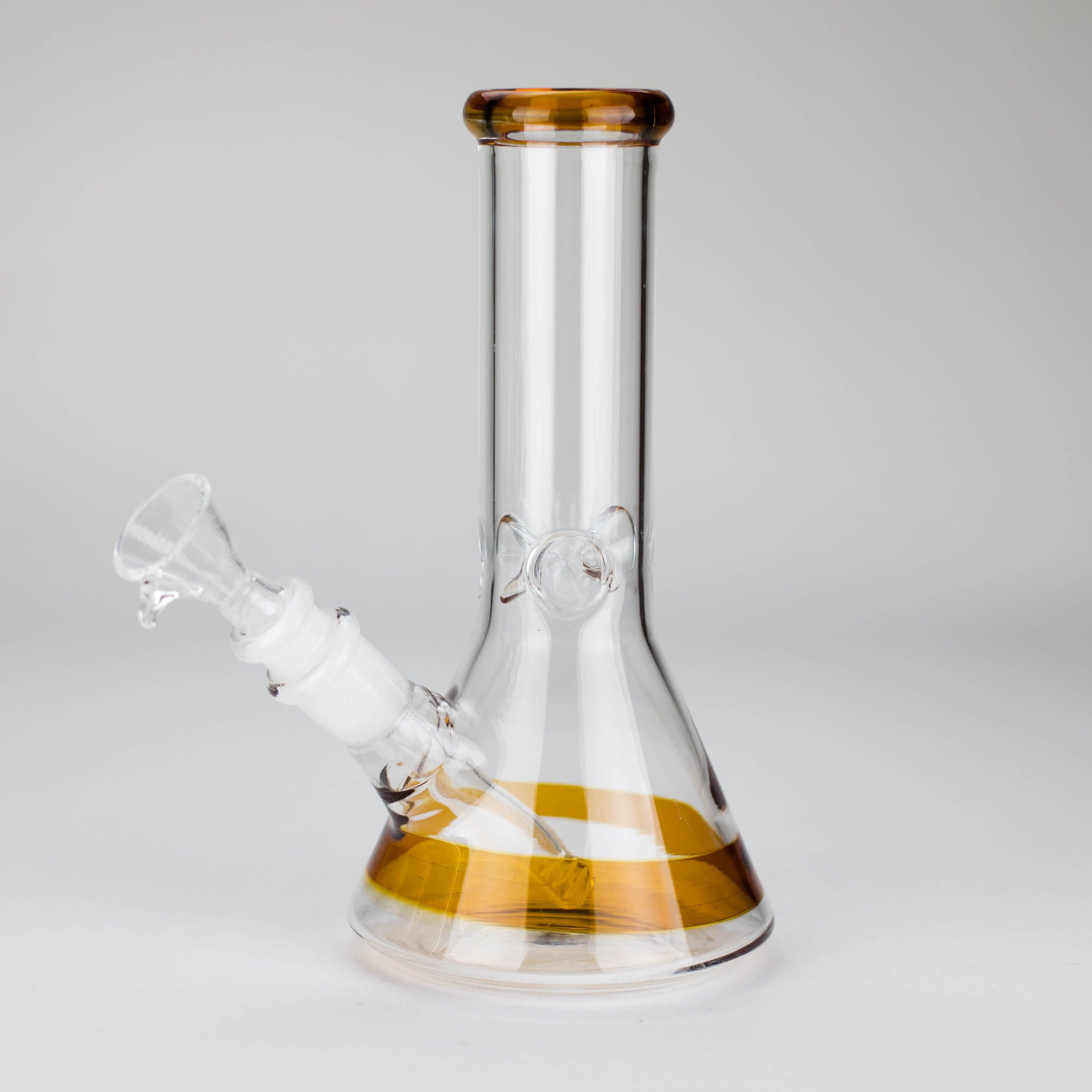 8" Glass Beaker Bong [PIP507]