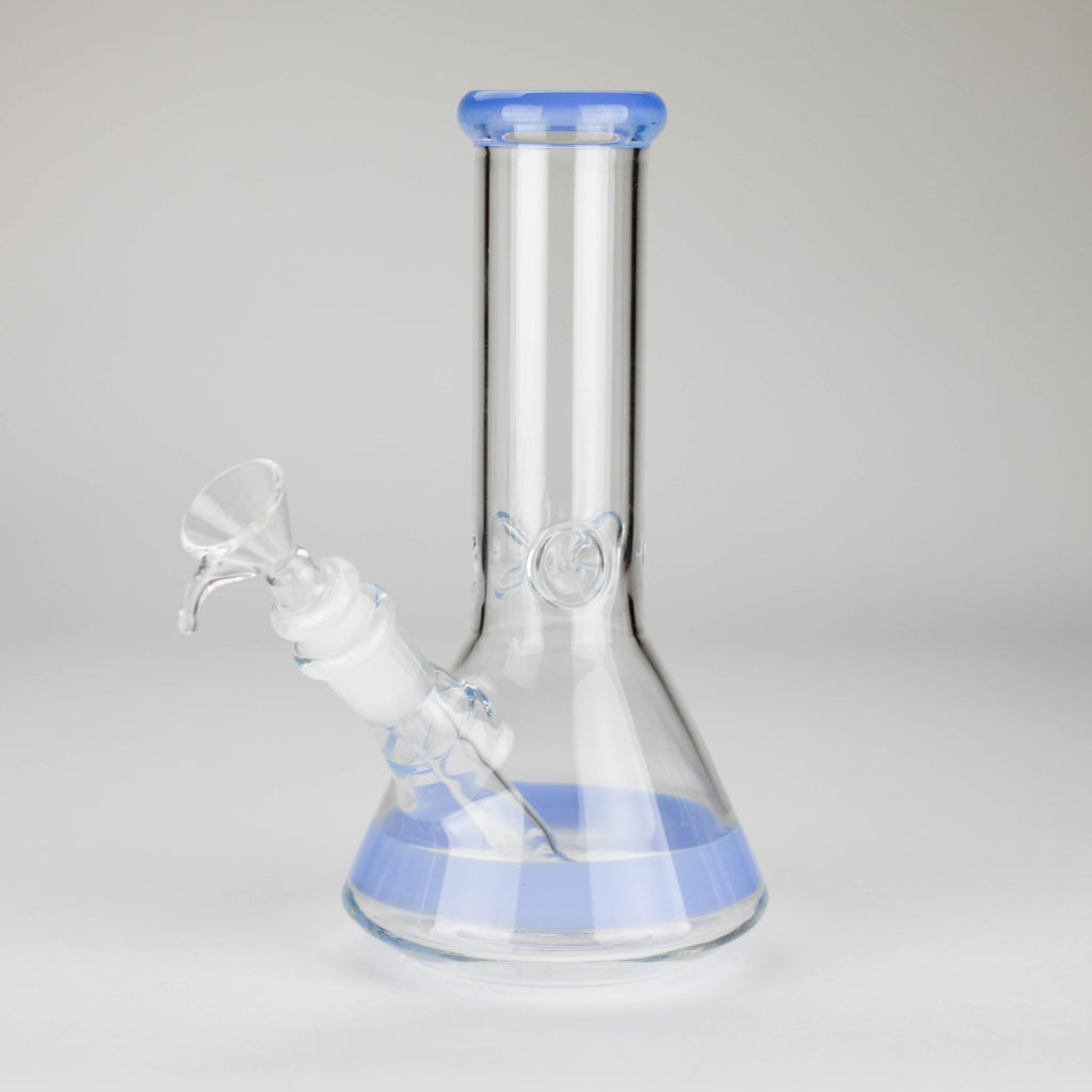 8" Glass Beaker Bong [PIP507]