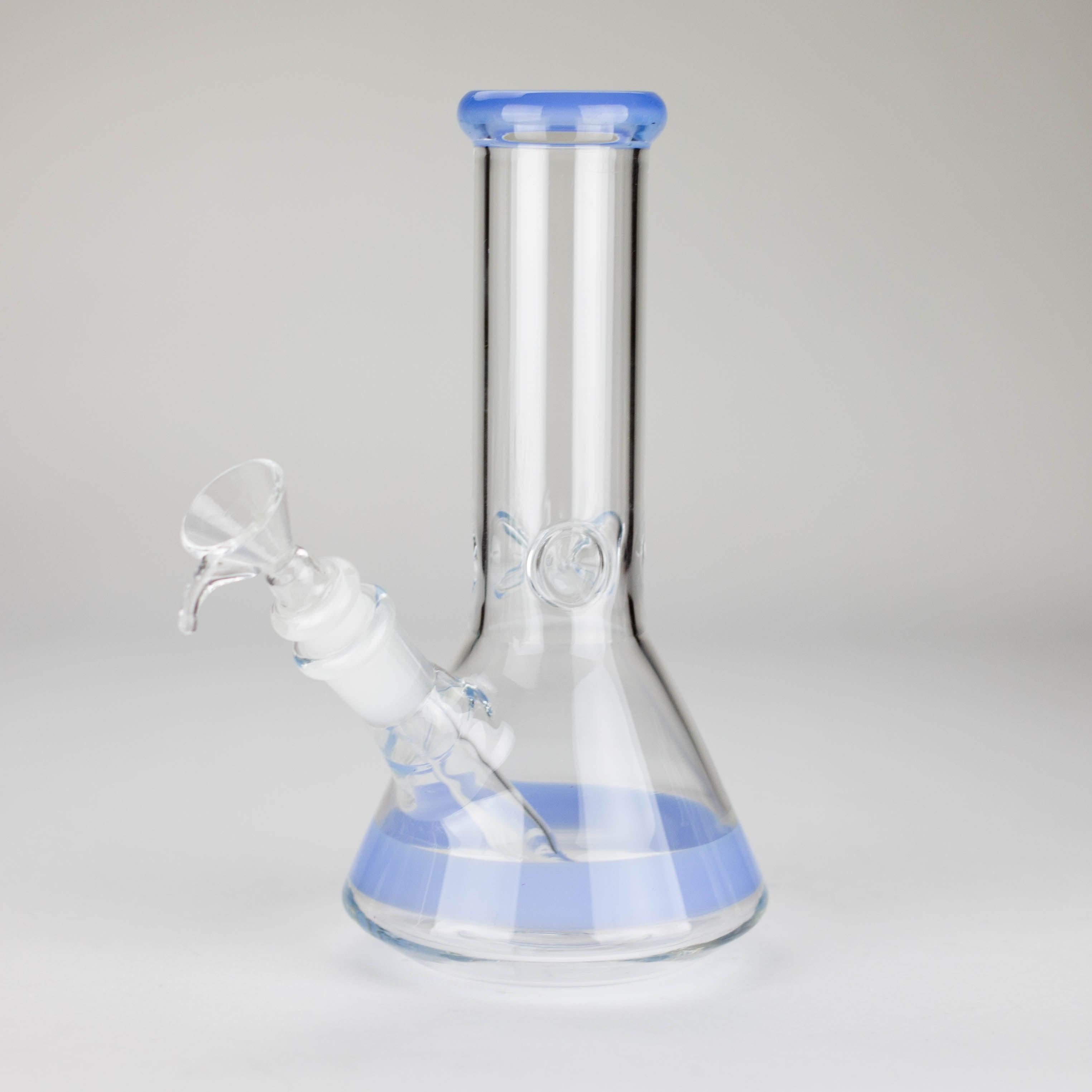 8" Glass Beaker Bong [PIP507]