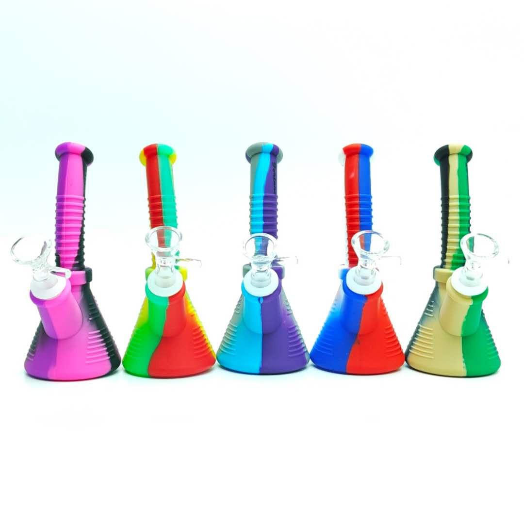 Fortune | 6-½"Silicone Beaker Bong-Assorted Color [SP1018] Main image