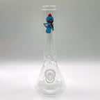 10" Clear Water pipe with cartoon tattoo-Assorted
