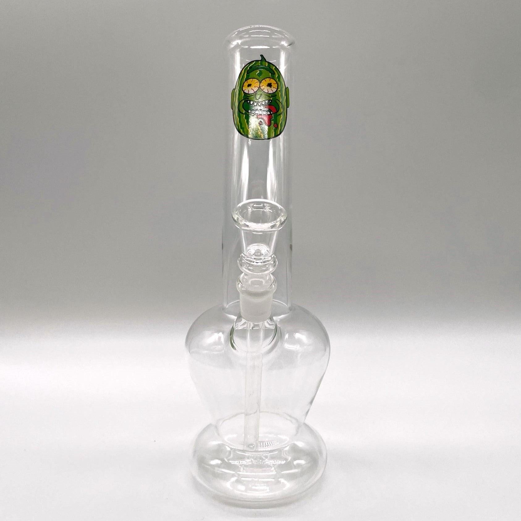 10" Clear Water pipe with cartoon tattoo-Assorted
