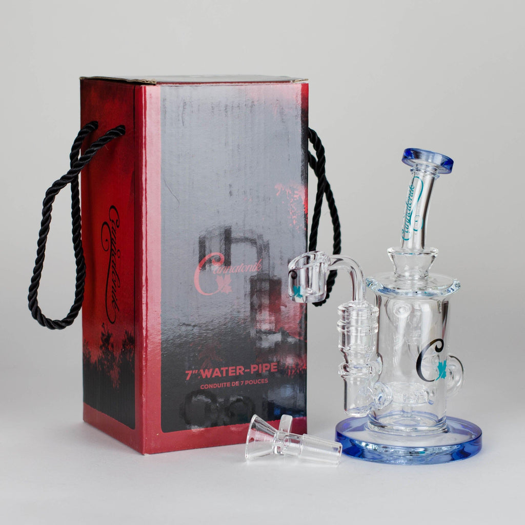Cannatonik | 7" Glass Bong and Dab Rig