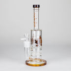 Maple Glass | 12" Honey Comb With Tree Percolator And Splash Guard Bong