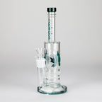 Maple Glass | 12" Honey Comb With Tree Percolator And Splash Guard Bong