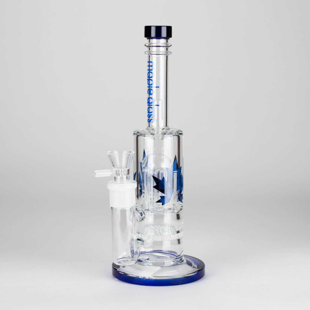 Maple Glass | 12" Honey Comb With Tree Percolator And Splash Guard Bong