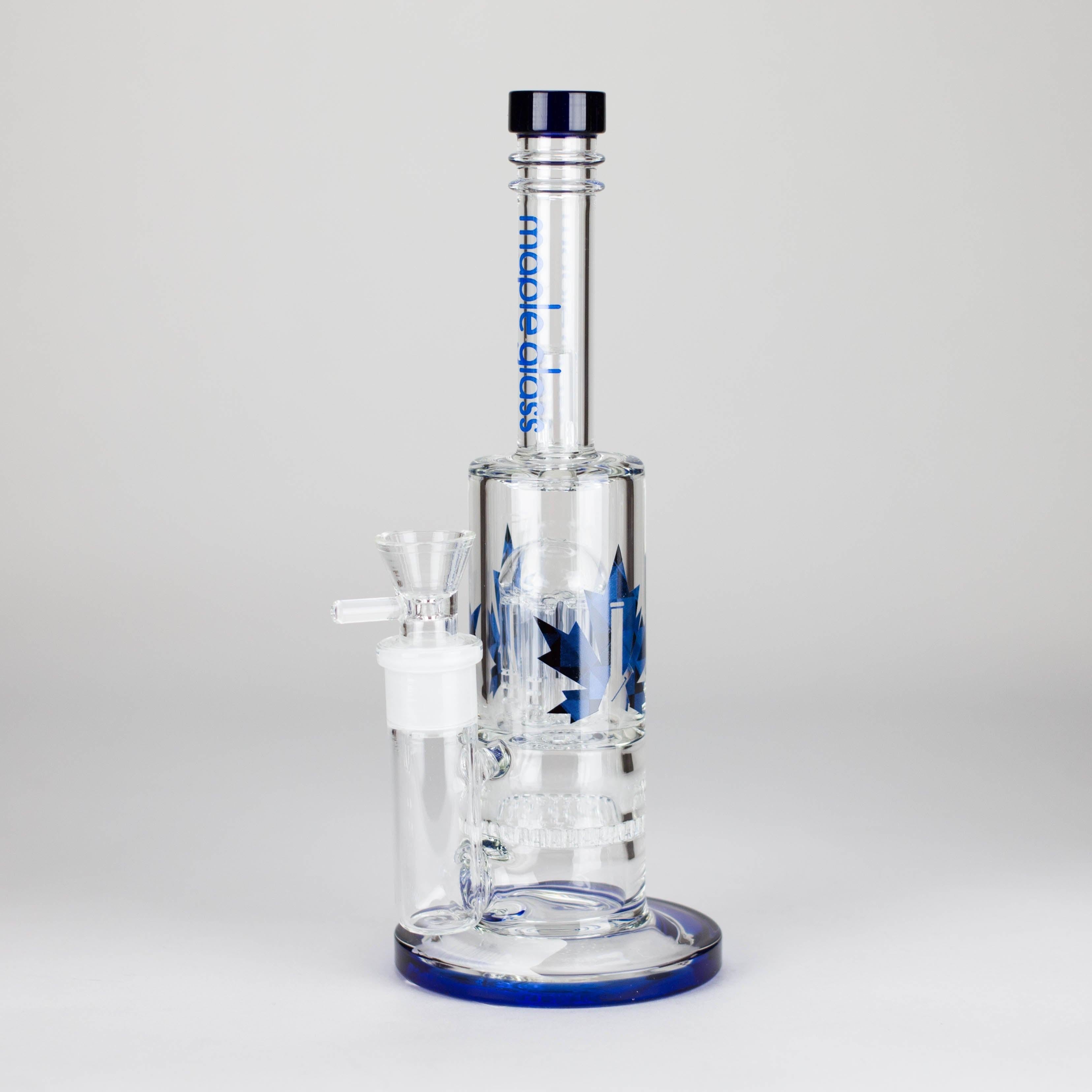 Maple Glass | 12" Honey Comb With Tree Percolator And Splash Guard Bong