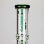 Ganjavibes | 17" Double Tree Percolator Glass Bong By Irie Vibes