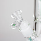 Ganjavibes | 17" Double Tree Percolator Glass Bong By Irie Vibes