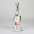 Ganjavibes | 8.5 inches Strawberry perc Waterpipe & Dabrig with Quartz Banger