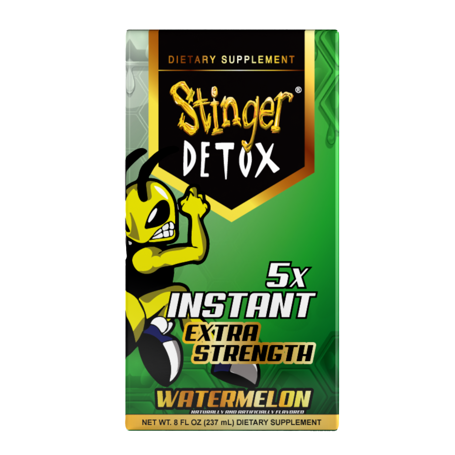Stinger Detox | 5X Instant Extra Strength Drink – Watermelon (8 fl oz)