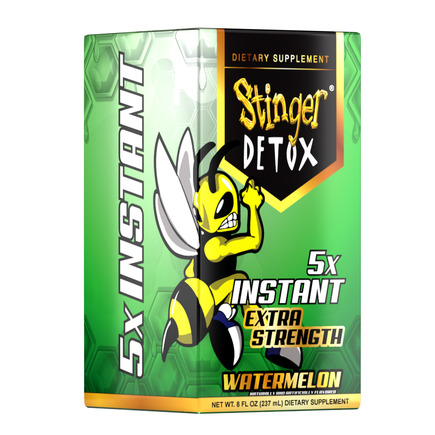 Stinger Detox | 5X Instant Extra Strength Drink – Watermelon (8 fl oz)