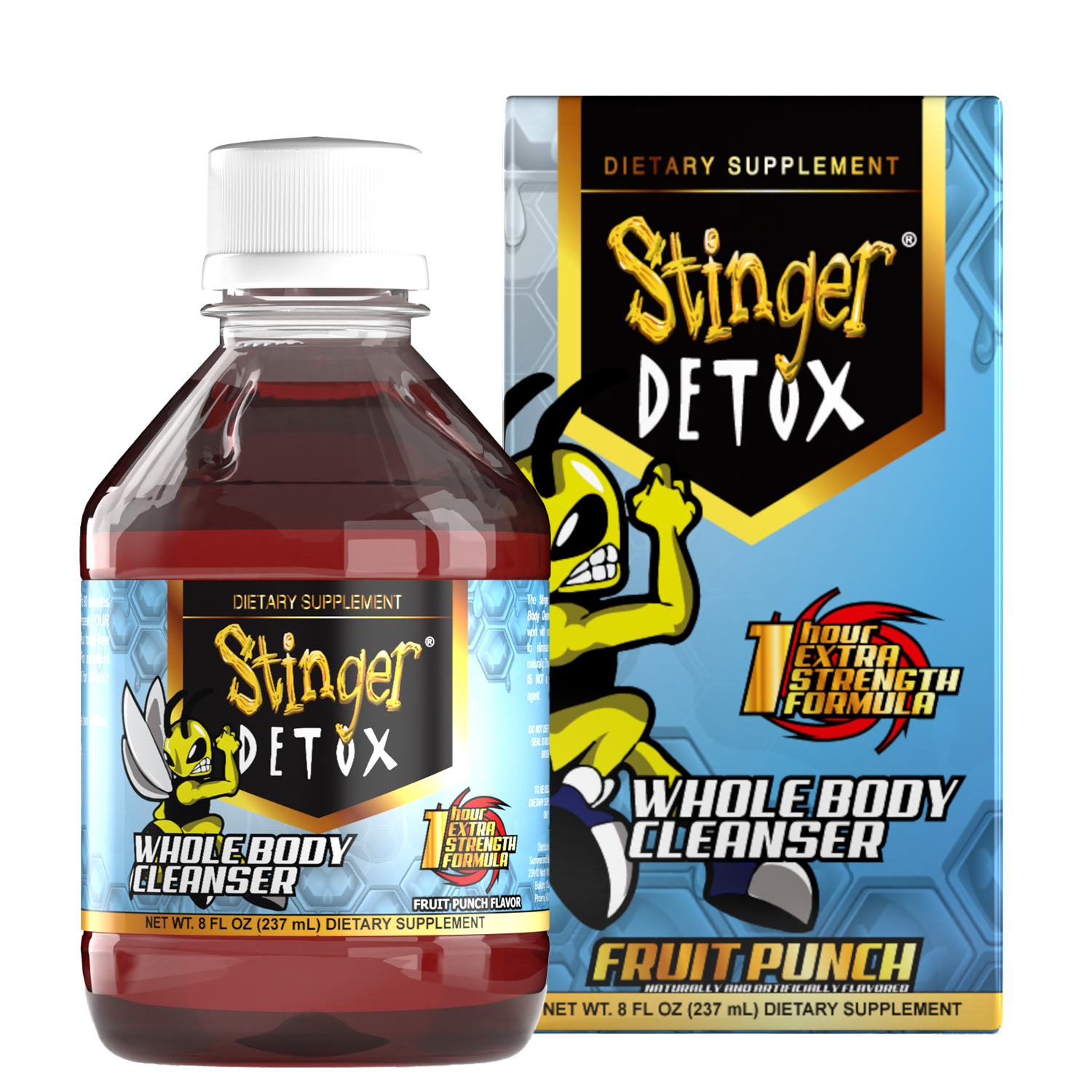 Stinger Detox | Whole Body Cleanser 1-Hour Extra Strength Drink– 8 FL OZ Main image