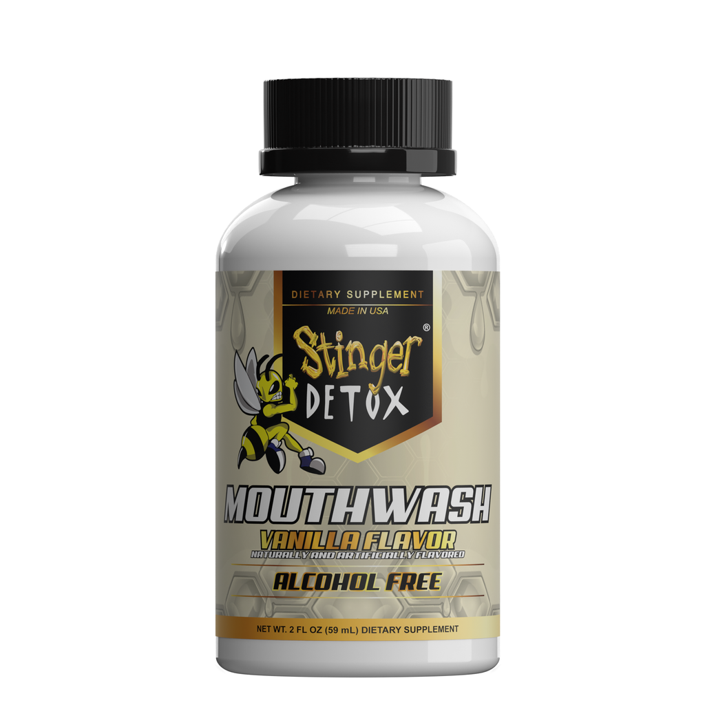 Stinger Detox | Mouthwash Drink - Vanilla Flavor - 2 FL OZ - Alcohol Free