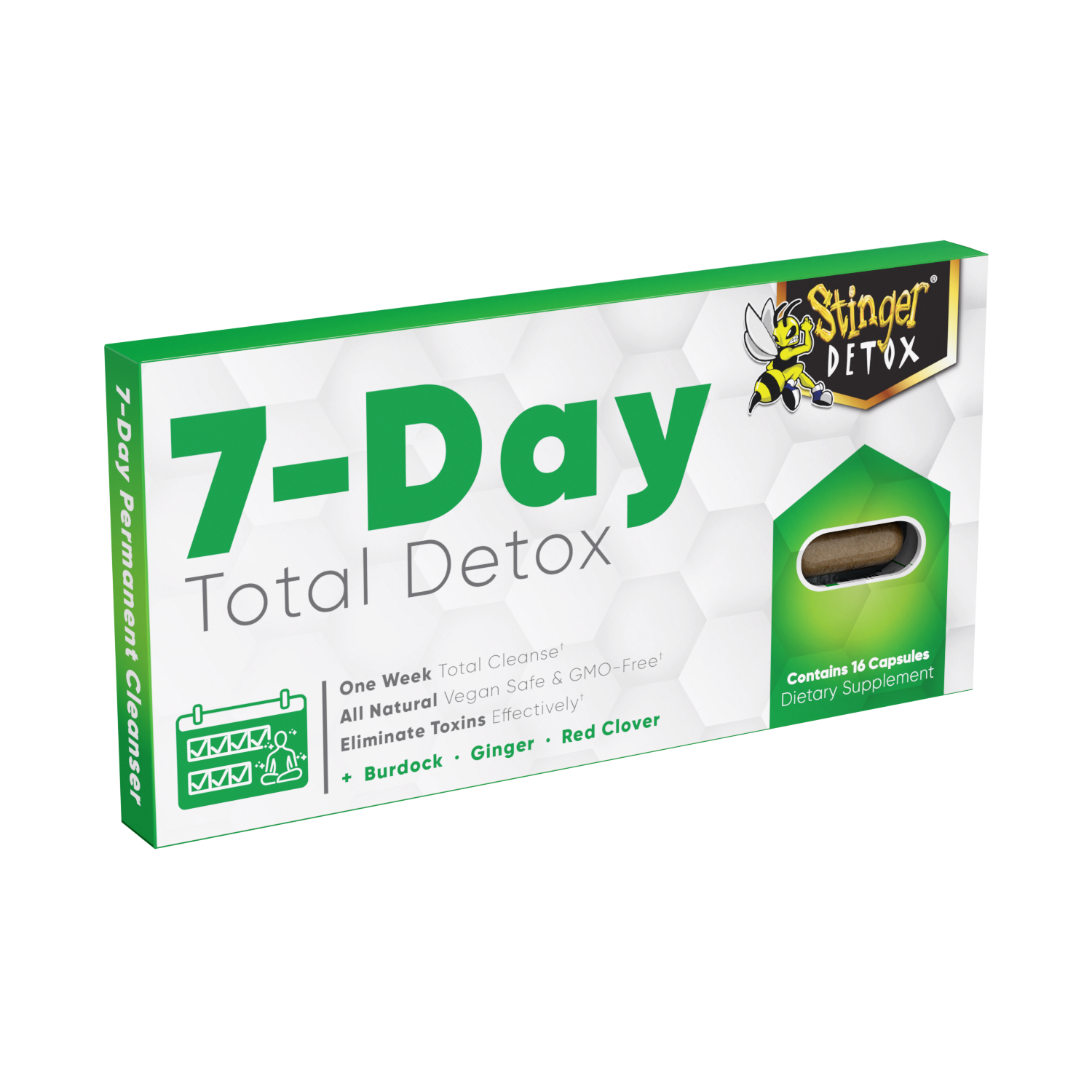 Stinger Detox | 7-Day Total Detox Permanent Cleanser Capsules Main image