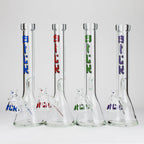 Silk Glass | 17" 10mm Thick Beaker Glass Bong with Accessories – Premium Gift Set