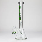 Silk Glass | 17" 10mm Thick Beaker Glass Bong with Accessories – Premium Gift Set