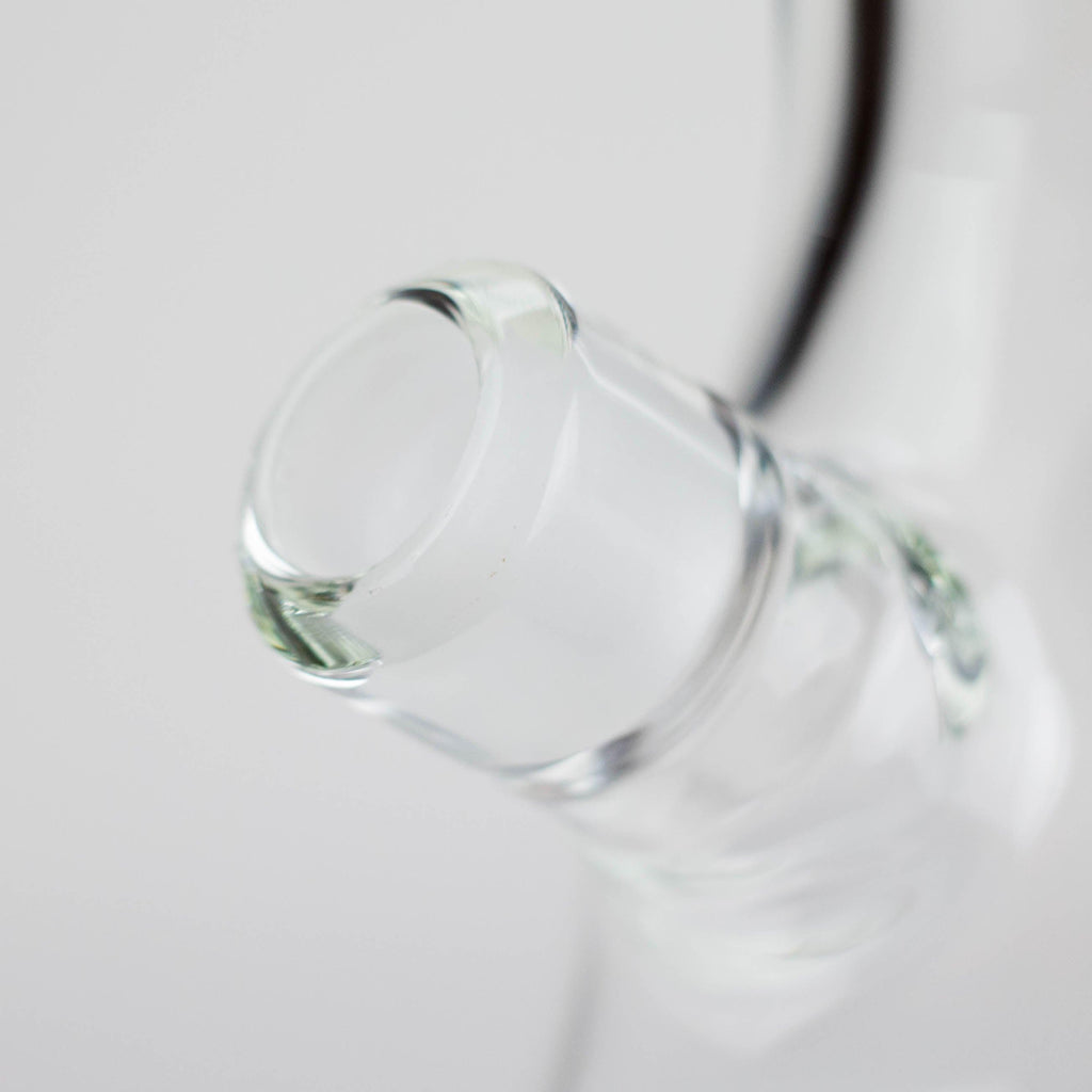 Silk Glass | 17" 10mm Thick Beaker Glass Bong with Accessories – Premium Gift Set