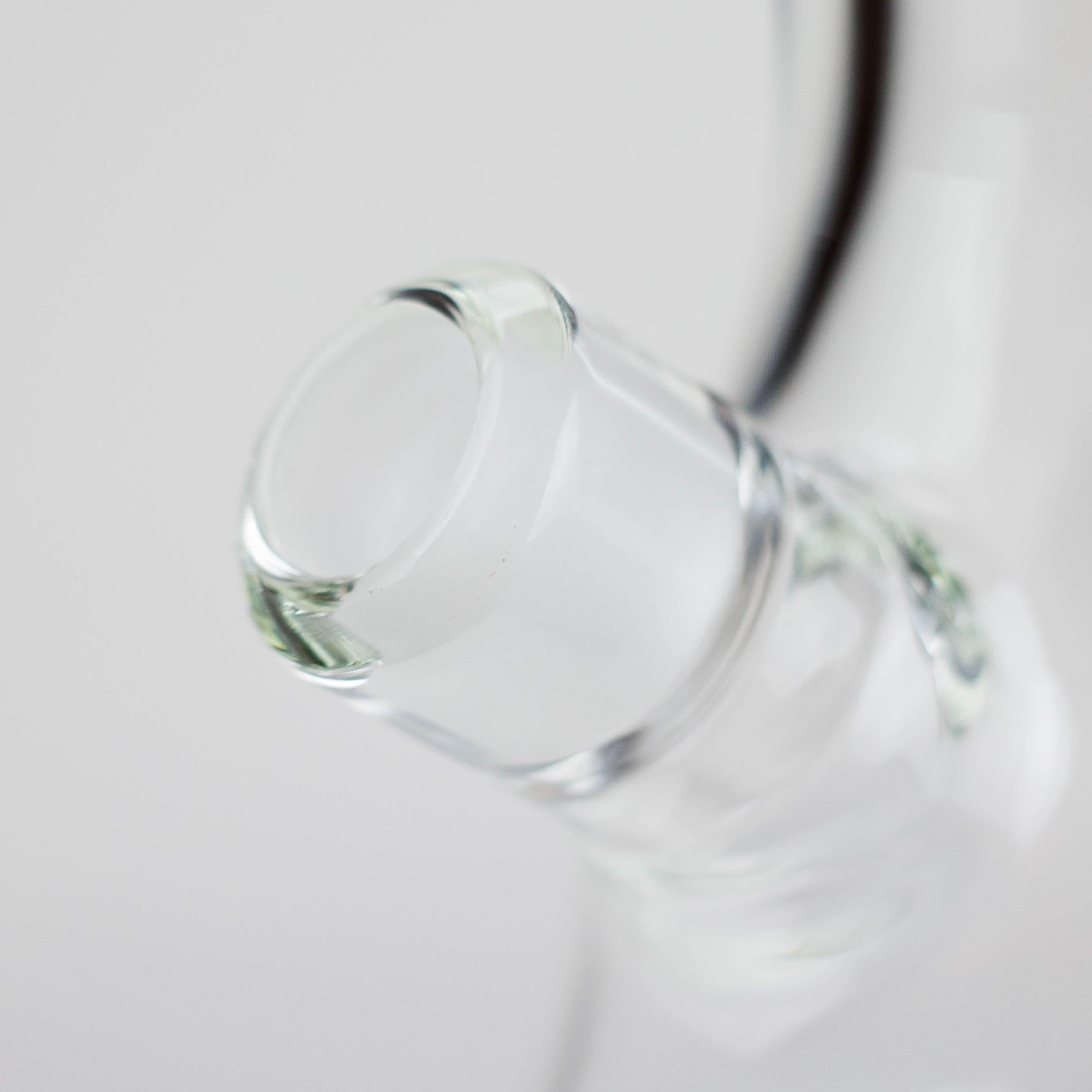 Silk Glass | 17" 10mm Thick Beaker Glass Bong with Accessories – Premium Gift Set