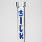 Silk Glass | 17" 10mm Thick Beaker Glass Bong with Accessories – Premium Gift Set