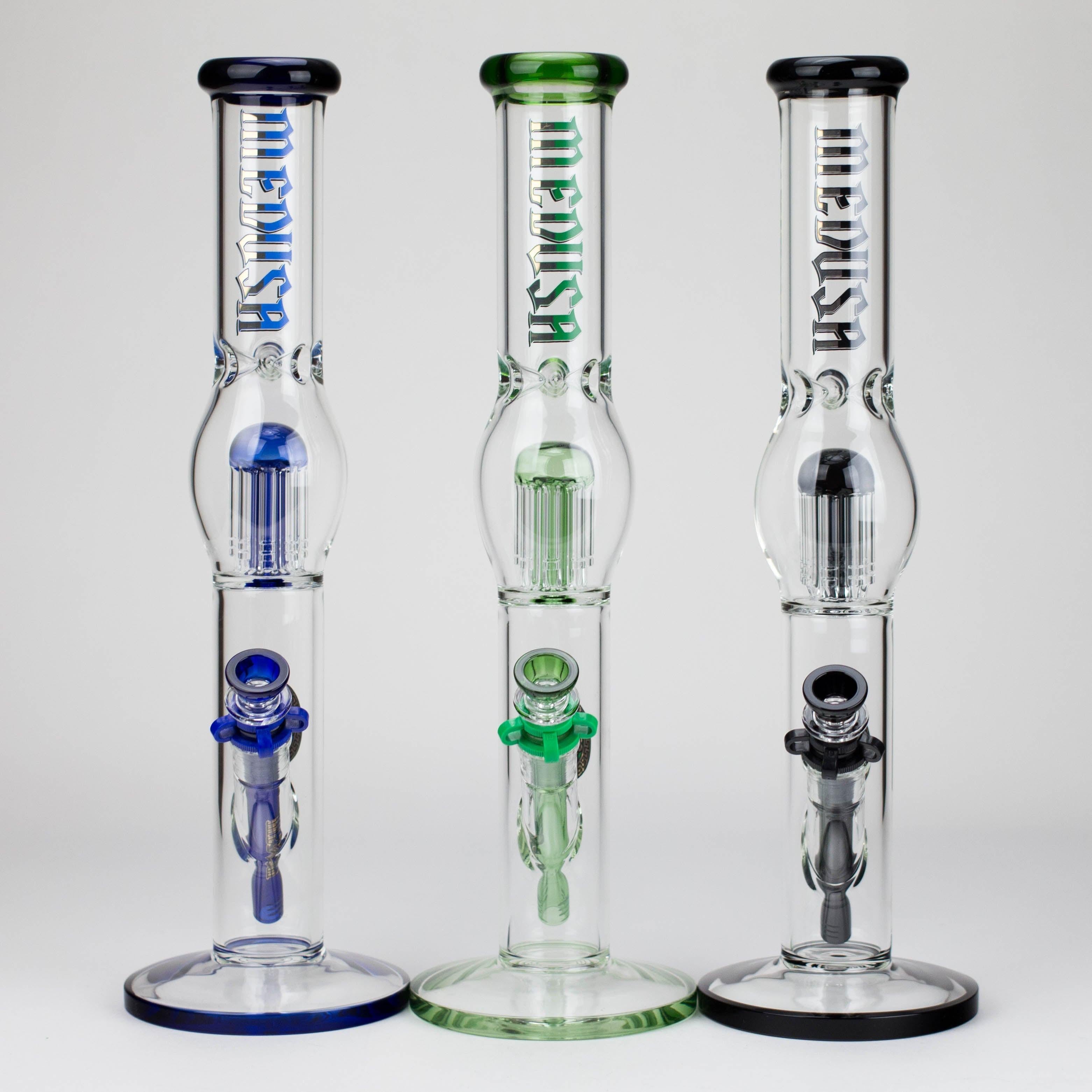 Medusa | 17" 7mm Glass Bubble Tree Perc Glass bong