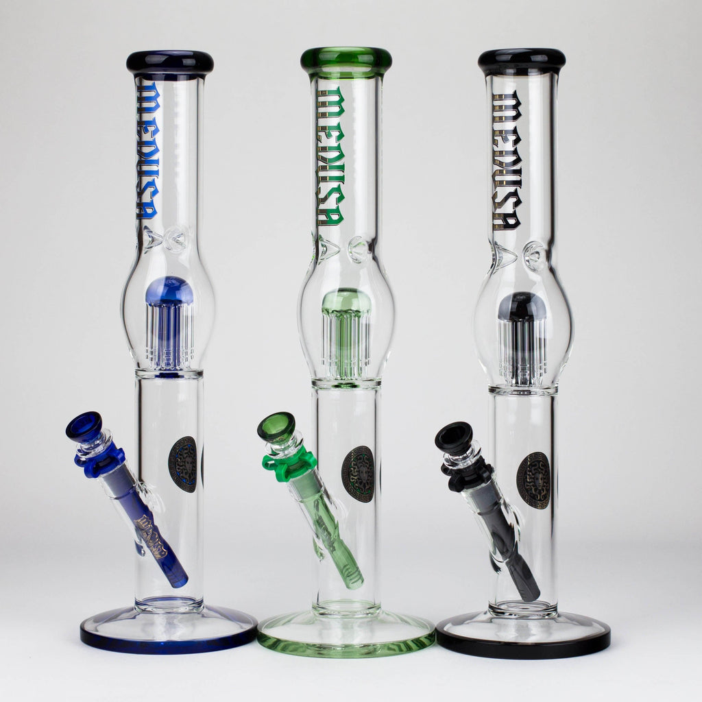 Medusa | 17" 7mm Glass Bubble Tree Perc Glass bong