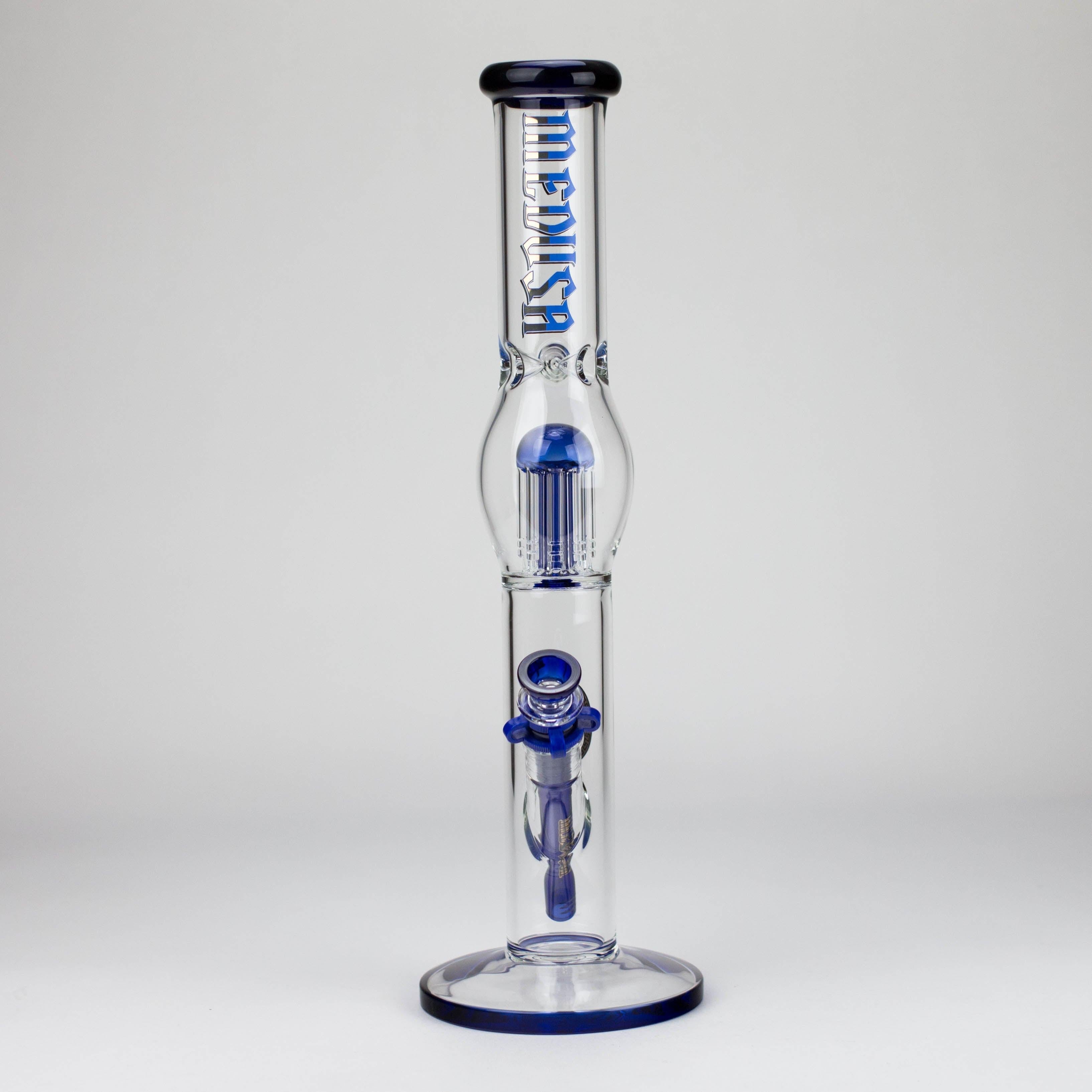 Medusa | 17" 7mm Glass Bubble Tree Perc Glass bong