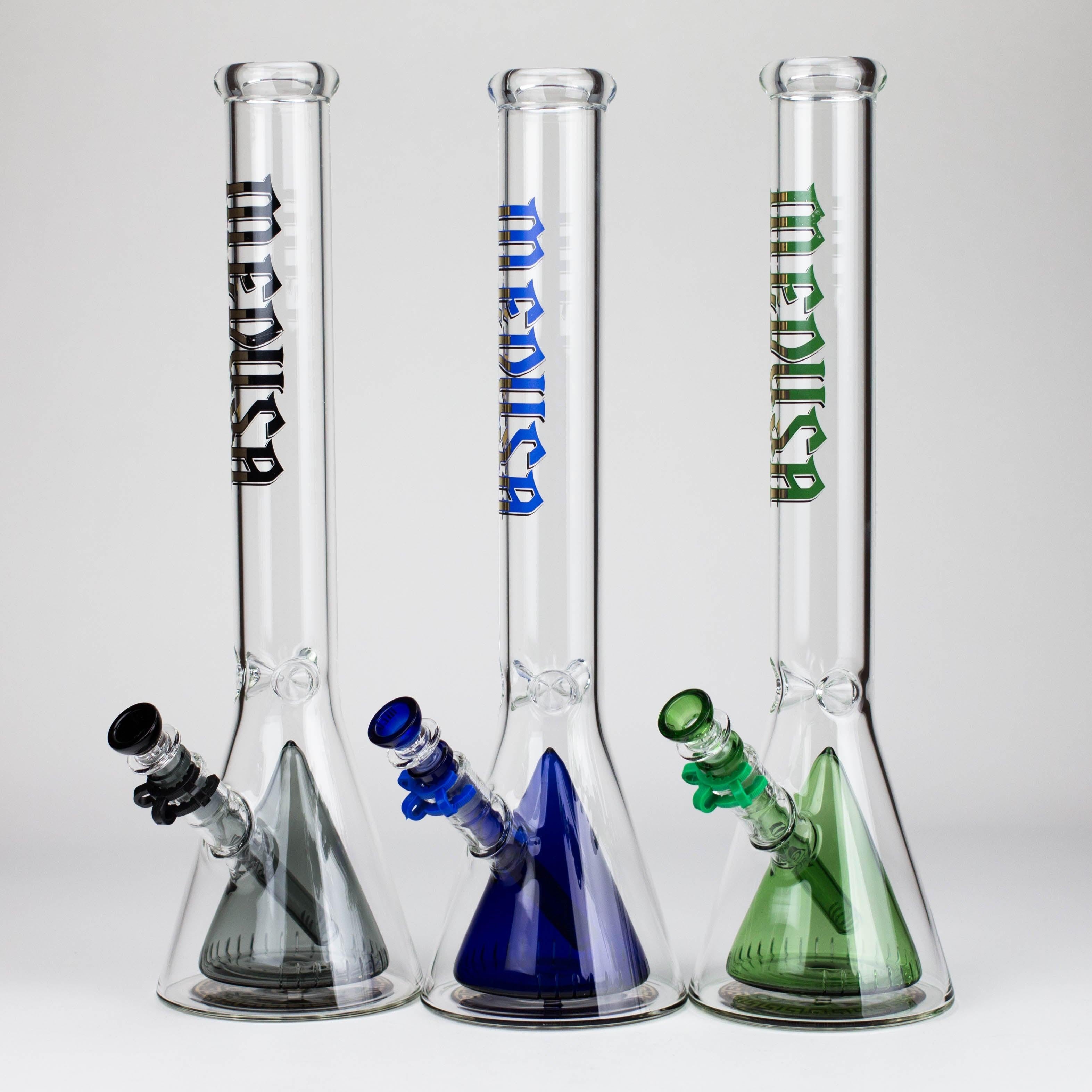 Medusa | 18" Glass Beaker Bong with Cone Perc Main image