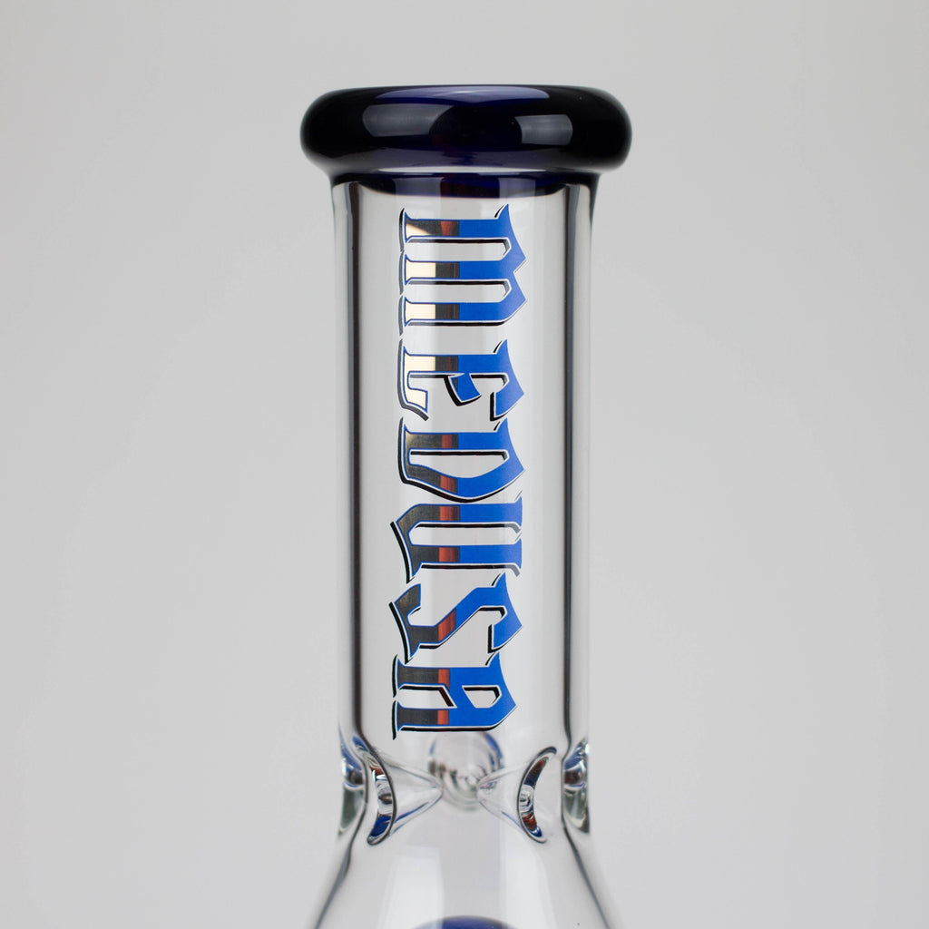Medusa | 17" 7mm Glass Bubble Tree Perc Glass bong