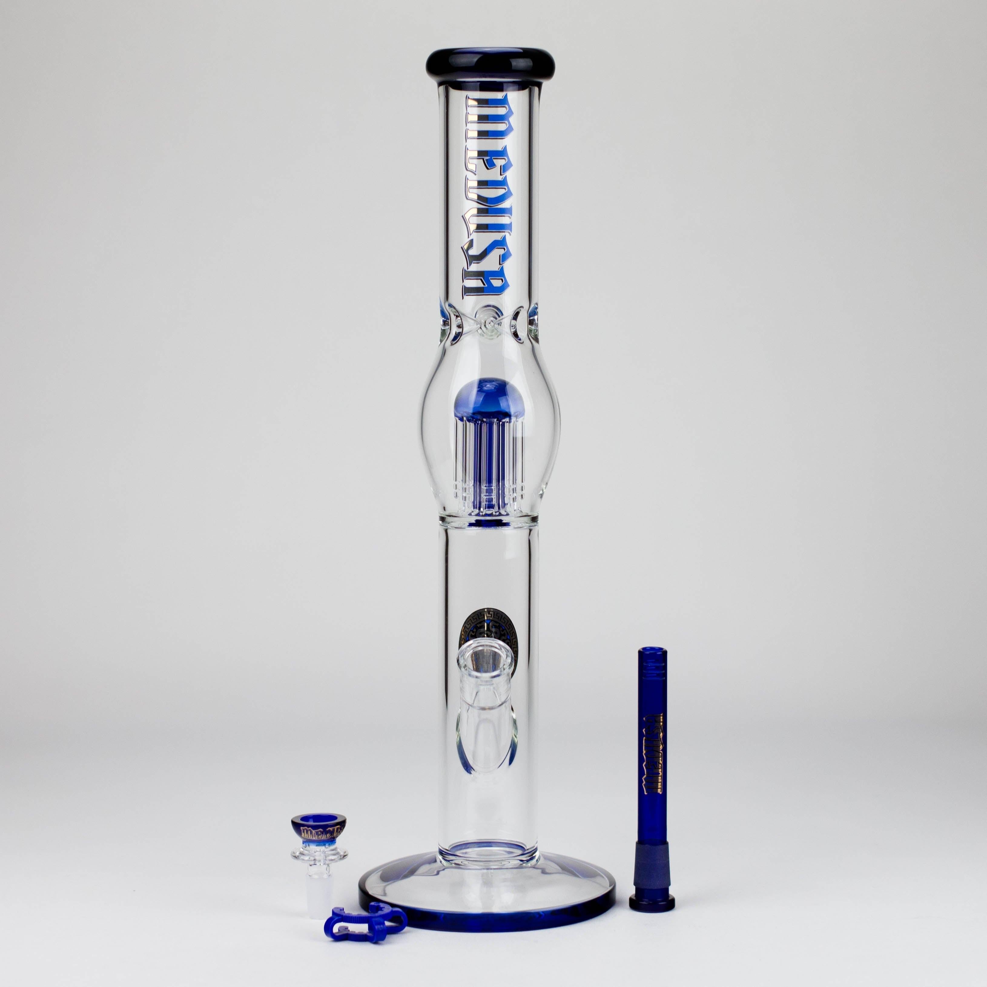 Medusa | 17" 7mm Glass Bubble Tree Perc Glass bong
