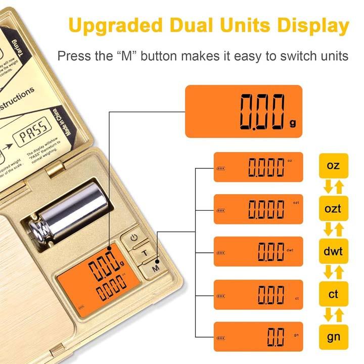 Fuzion | CASH-200 Gram Scale 200*0.01g Secondary image
