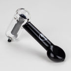 Tree Glass | 4.5" Thin Showerhead Hammer Glass Bubbler