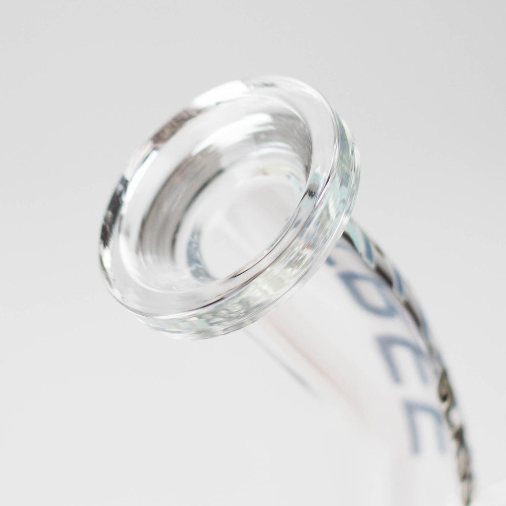 Tree Glass | 9" Glass Rig Cluster Perc with Banger