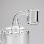 Tree Glass | 9" Glass Rig Cluster Perc with Banger