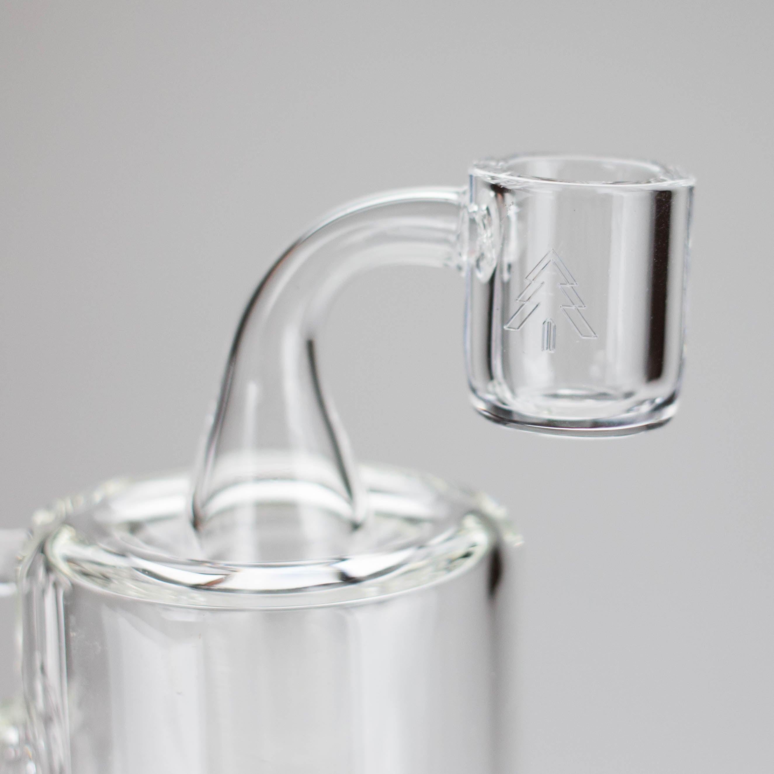 Tree Glass | 9" Glass Rig Cluster Perc with Banger