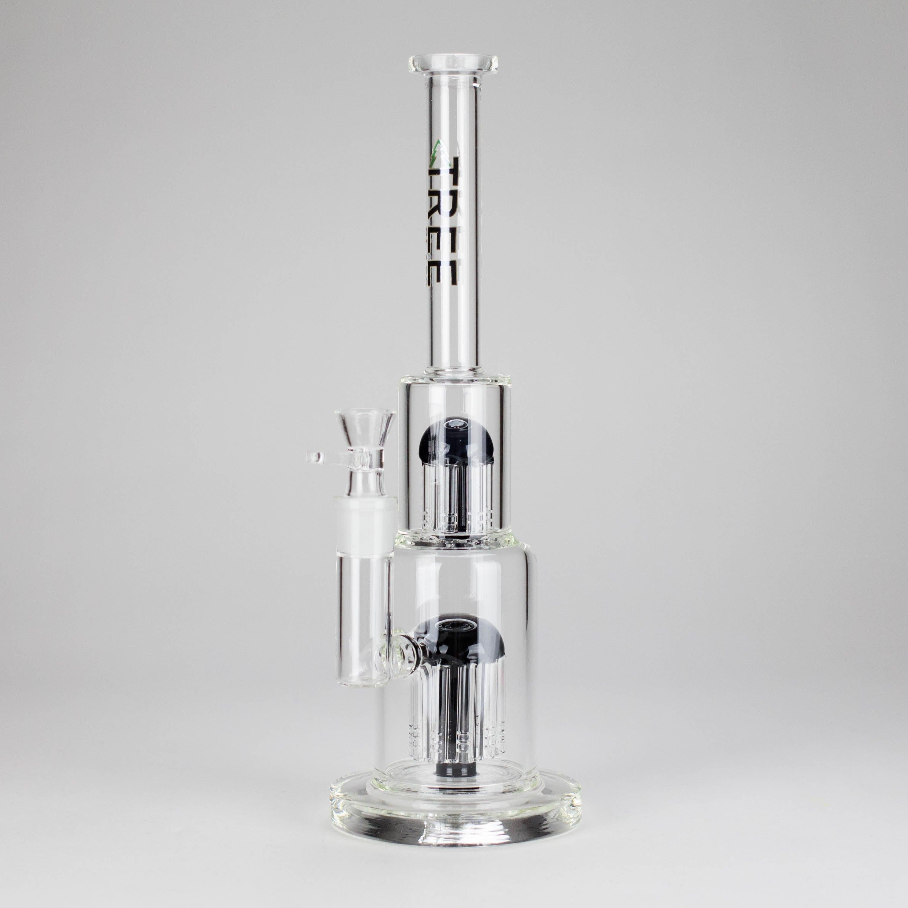 Tree Glass | 15" Double Tree Cake Bong Main image