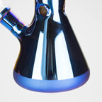 Karma | 9" Beaker Blue Metallic Glass Bong
