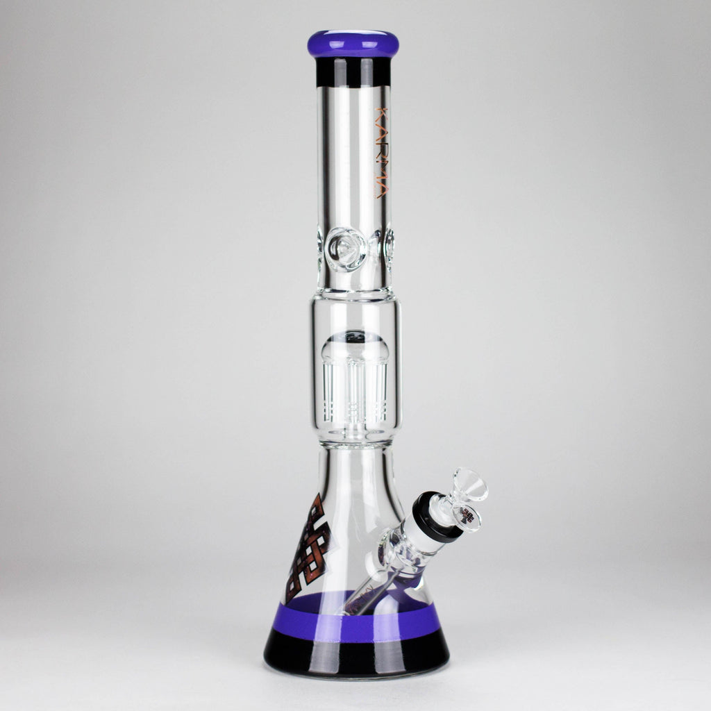 Karma | 17" Tree Purps Glass Bong