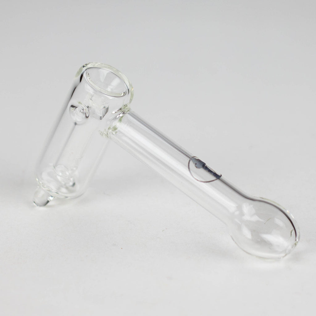Tree Glass | 4.5" Thin Showerhead Hammer Glass Bubbler