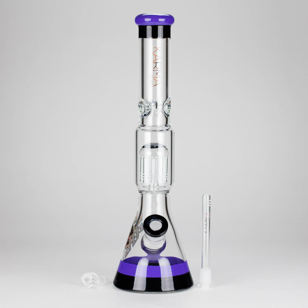 Karma | 17" Tree Purps Glass Bong
