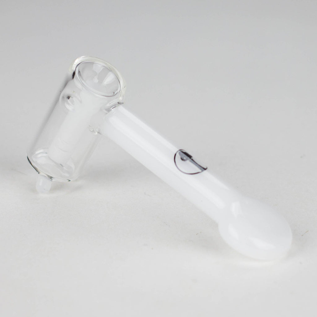 Tree Glass | 4.5" Thin Showerhead Hammer Glass Bubbler